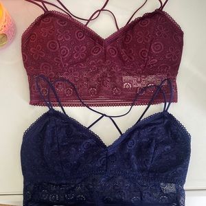 Lace Bralette Set